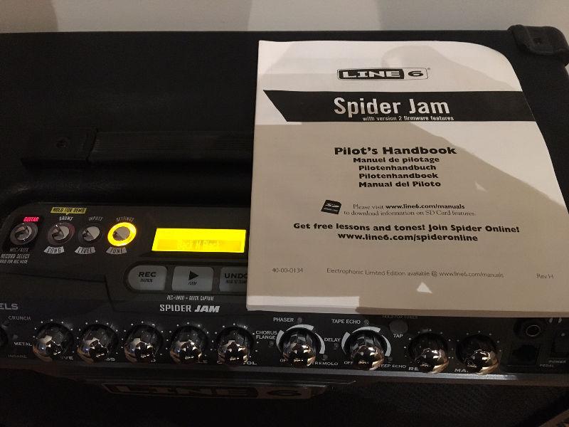 Line 6 Spider Jam (75 Watt 1 x 12 guitar combo amp)