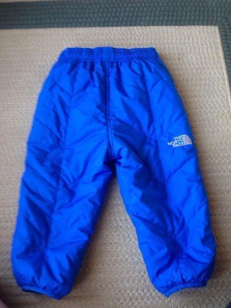 Size 12-18M North Face snowpants