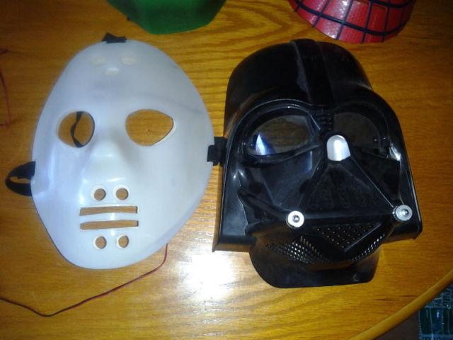 Haloween Costumes Gothic size fits S to M Marvel Masks