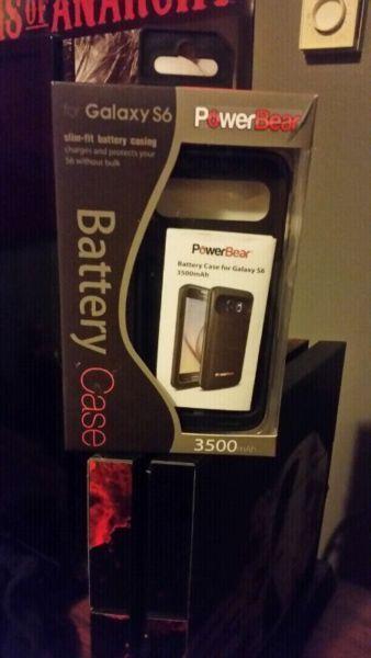 Powerbear Galaxy S6 battery case