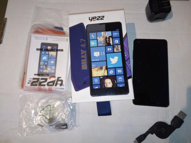 Unlocked - Yezz Billy 4.7 dual sim card phone