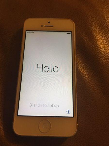 Iphone 5g in perfect condition