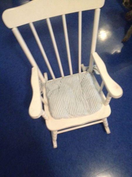 CHILD'S ROCKING CHAIR--Great Condition