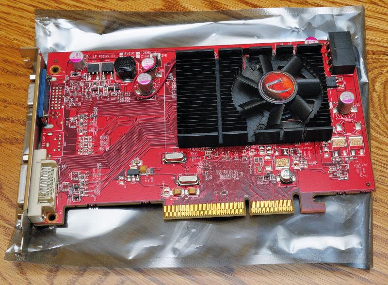 VisionTek Radeon 3450 512MB DDR2 AGP Graphics card