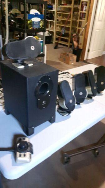 6 piece sound system