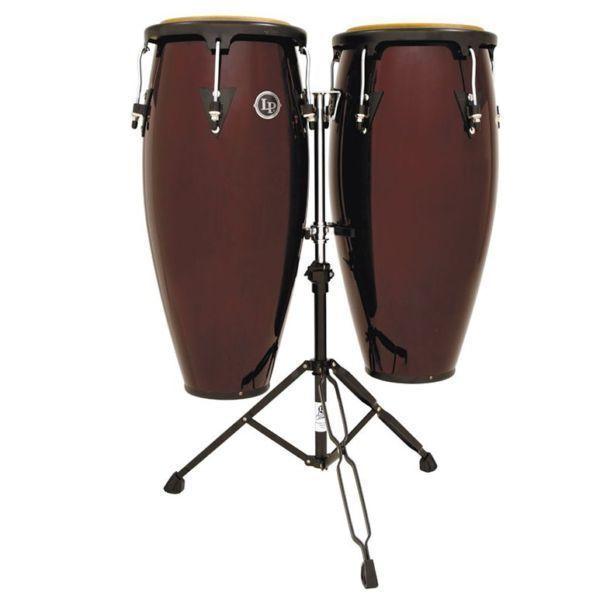 Congas - LP Brand Congas with stand