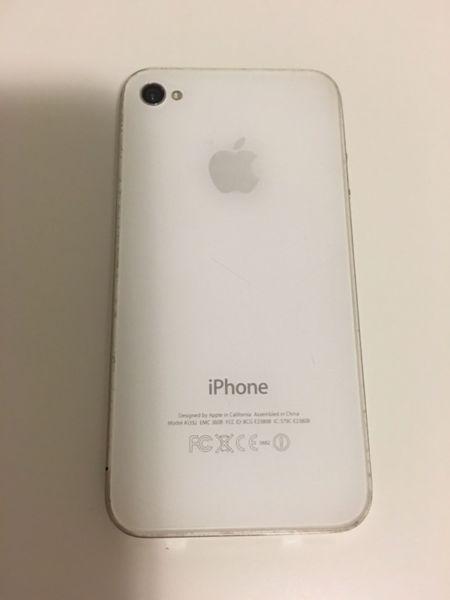 Unlocked iPhone 4 White 16GB