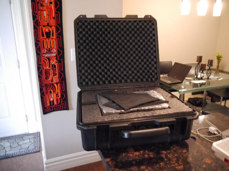 Video Teleprompter for Tablet With Hard Case