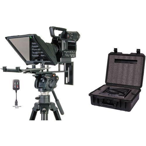 Video Teleprompter for Tablet With Hard Case