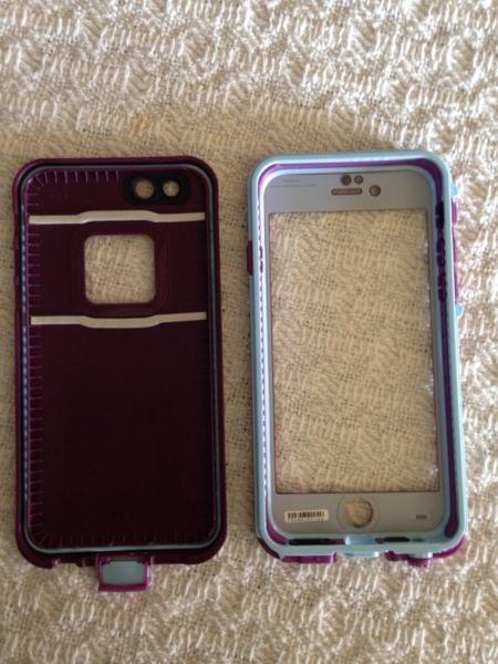 Purple Lifeproof iPhone 6/6S Case