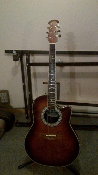 Ovation acoustic/electric guitar