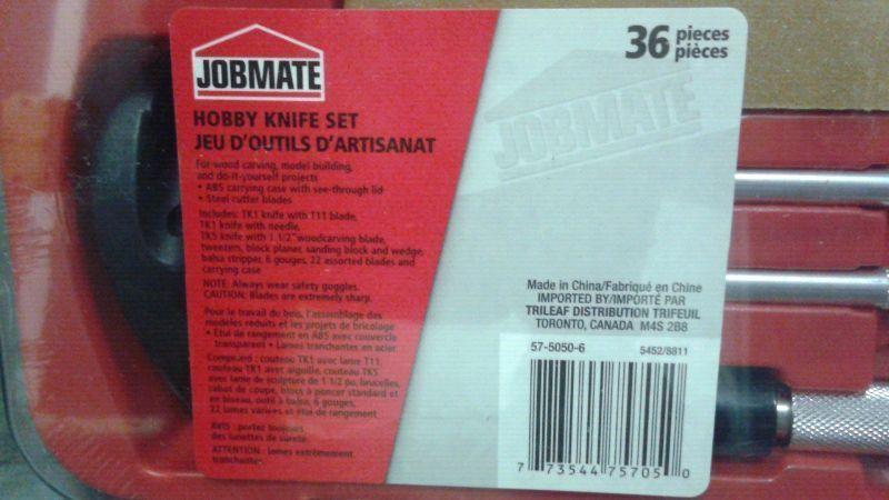 Brand new Jobmate 36 pieces Hobby Knife Set
