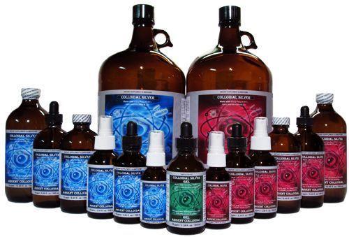 Colloidal silver, natural antibiotic and healing agent