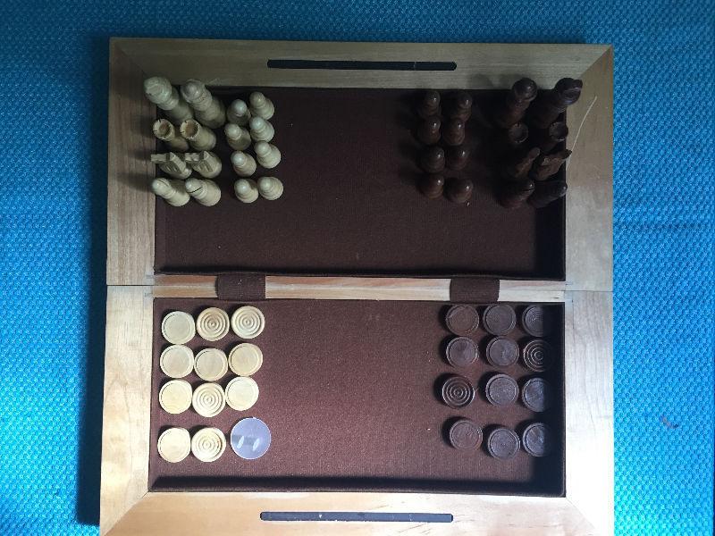 Chess and Checkers set