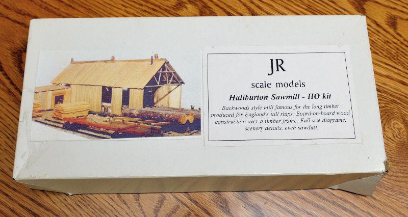 HO wooden craftsman model - Haliburton ON Sawmill