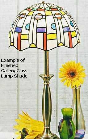 Tiffany Like Lamp Shade Crafting Kit- Makes 2 Shades