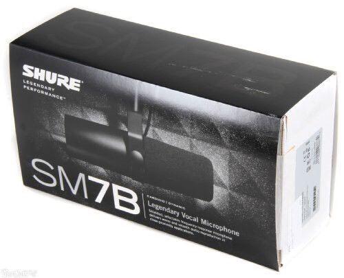 Shure SM7B dynamic microphone 400$