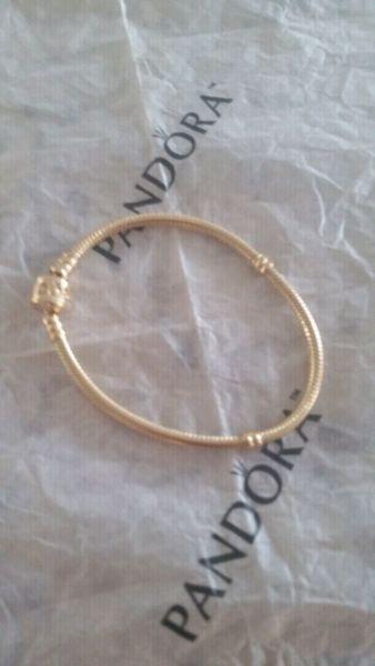 14k Gold Pandora Bracelet
