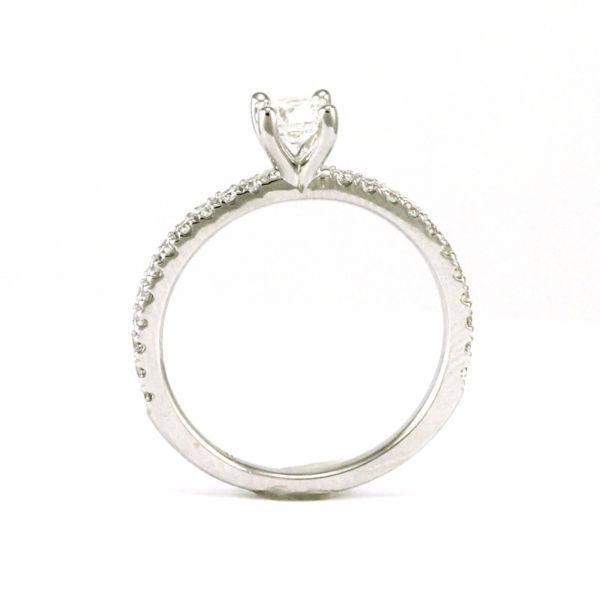 14k White Gold Diamond Engagement Ring (0.70ct tdw, NEW)