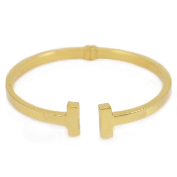 Gold Plated Silver Bangle (Length:7.5 inches,Weight:16.18g)#2946