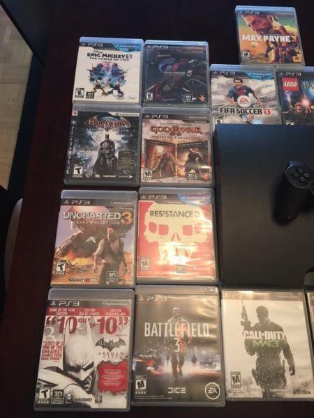 Ps3 500gb with 20+ games Cheap