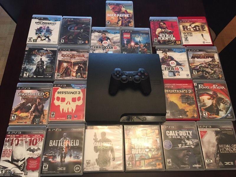 Ps3 500gb with 20+ games Cheap