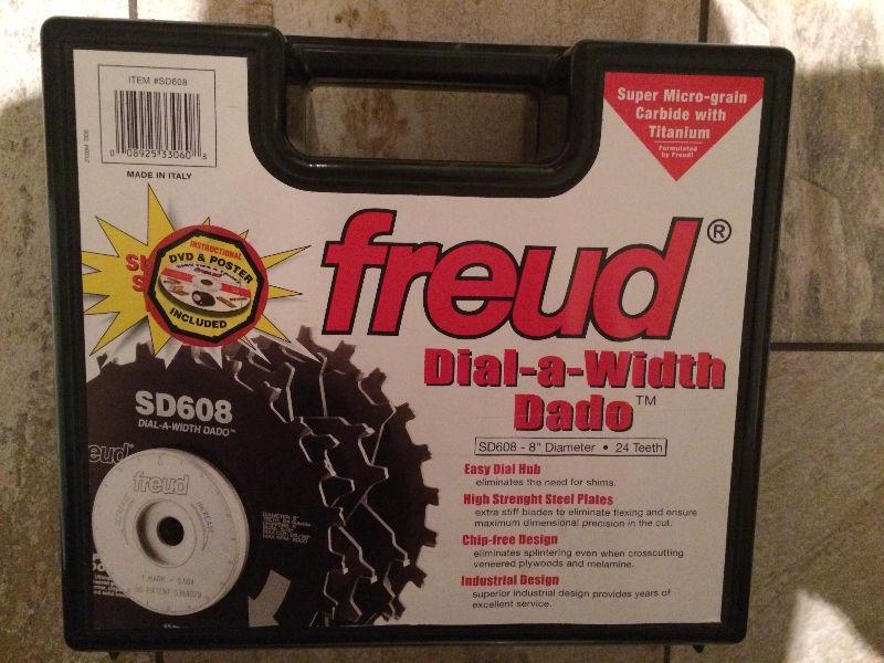 Freud Dial-a-Width Dado Set, 8
