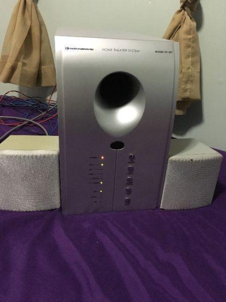 Small speaker system