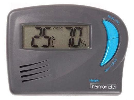 Stretto Digital Hygrometer/Thermometer F/S $40