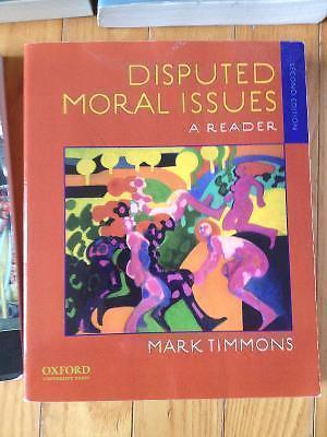 Disputed Moral Issues: a Reader by Mark Timmons