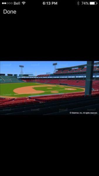 Blue Jays vs Boston Red Sox tickets - in Fenway Oct 1st
