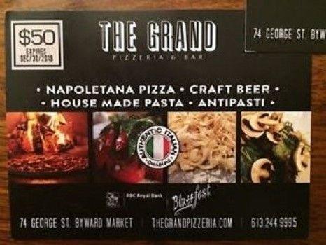 3 X $50 Grand Pizzeria and Bar in the Market for $35 (30% Off)
