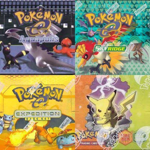 Wanted: WANTED: E Series Booster boxes Skyridge Aquapolis Expedition