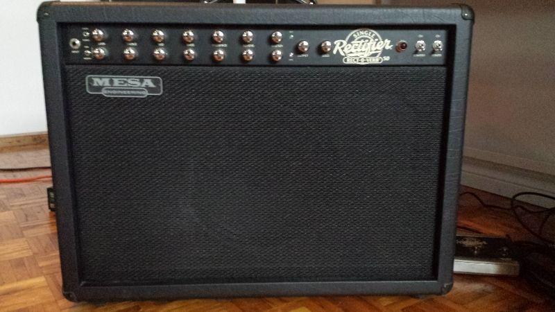 Mesa Boogie Rectoverb 50 version 2 with EL34/6L6 bias switch