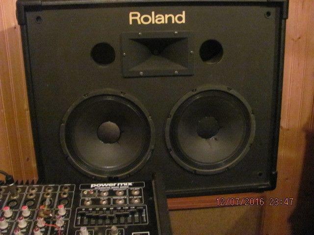 Paire de speakers Roland