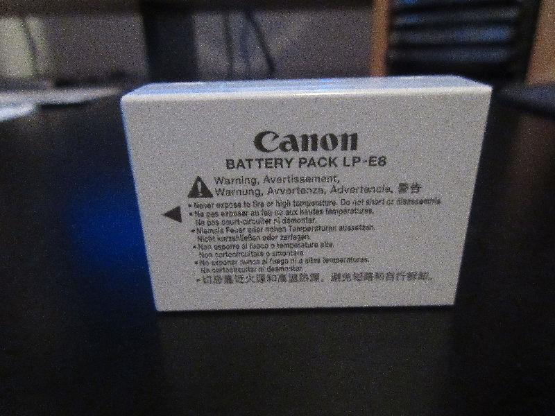 Batterie pour canon t2-t3-t4-t5: LP-E8