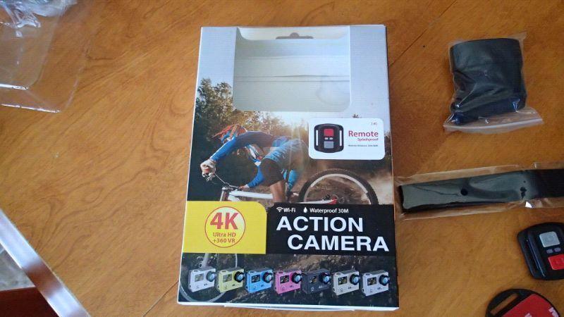 H8R 4K camera sport HD NEUVE avec télécommand ( style gopro )