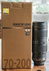 Nikon 70-200mm F4 VR