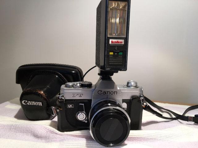 Appareil Photo 35mm pellicule Canon FT (manuel)