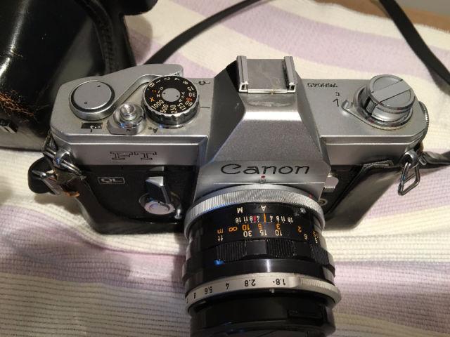 Appareil Photo 35mm pellicule Canon FT (manuel)
