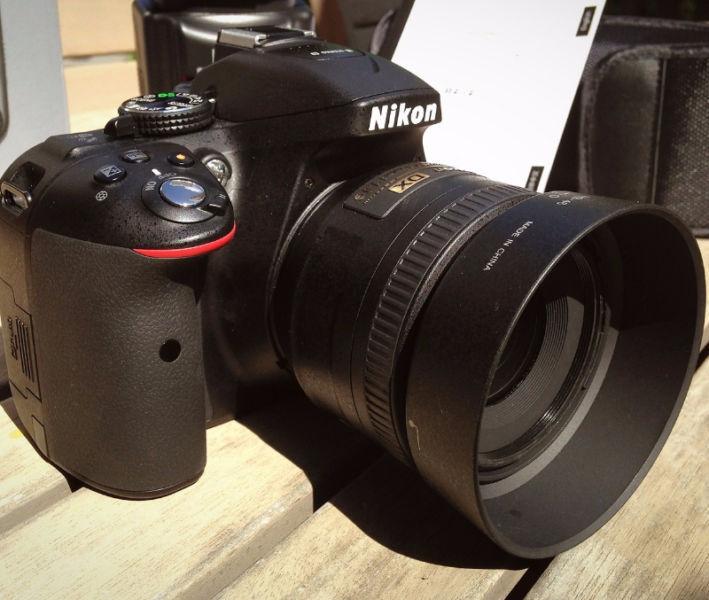 Nikon d5300 + Nikon 50mm 1.8G