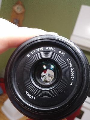 Panasonic 20mm f/1.7 Lumix Lens