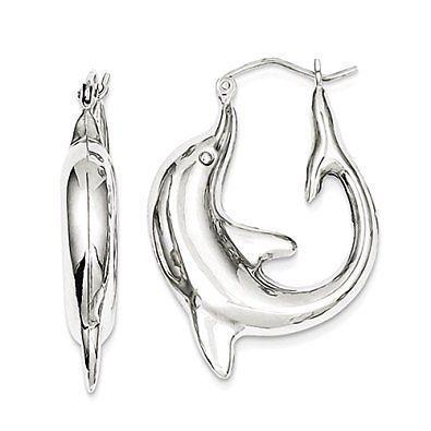 STERLING SILVER DOLPHIN EARRINGS FOR SALE $50.00