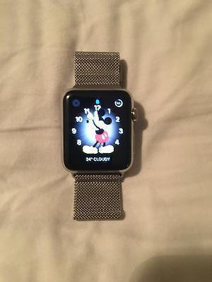 Apple Watch Stainless Steel 42mm w/Milanese Loop