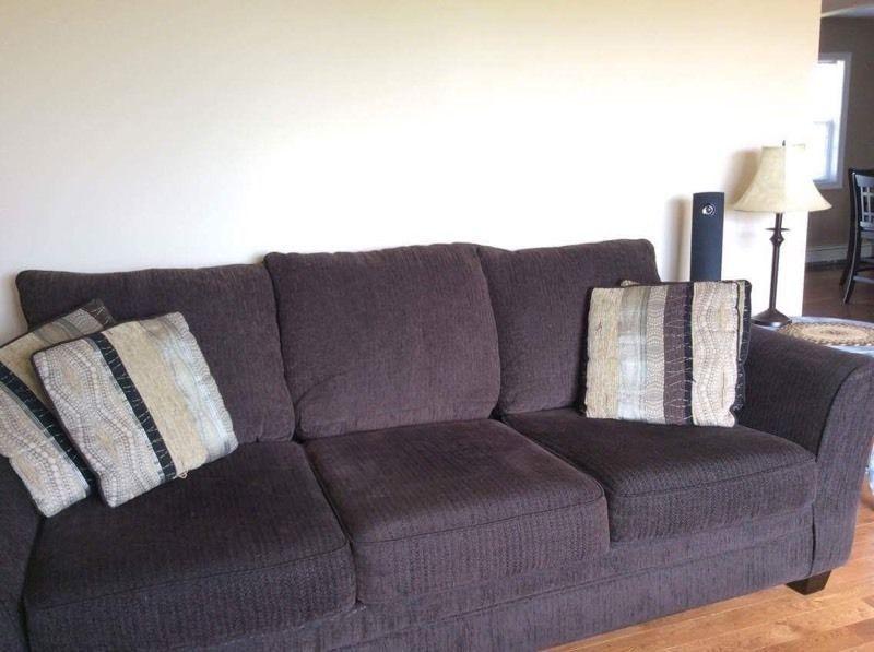 Oversized couch and chair