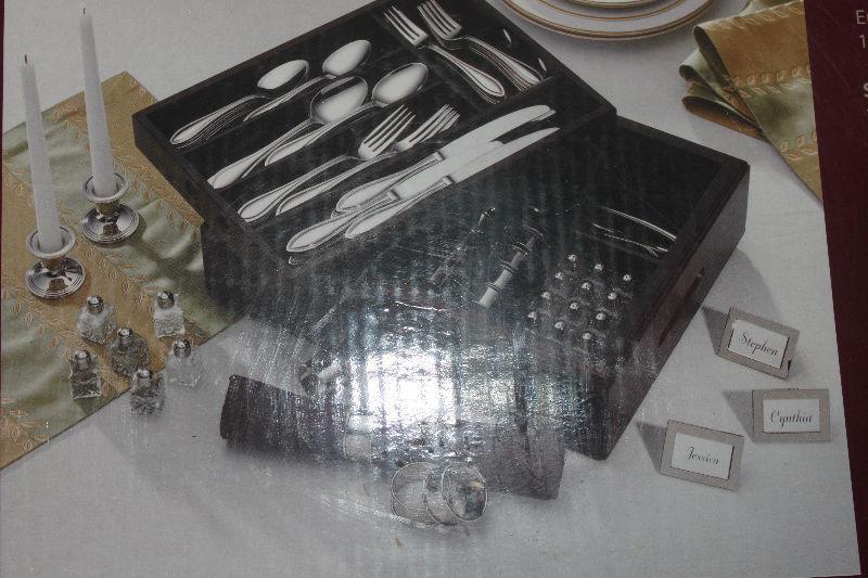Stainless Cutlery Set for 12 (Extra Accessories for Fine Dining)
