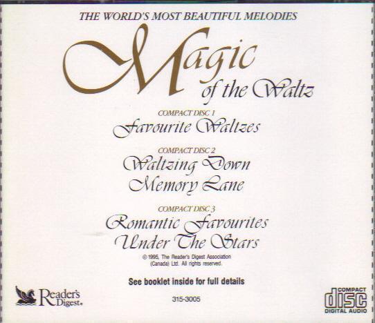 Readers Digest Magic of the Waltz (3-CD Set)
