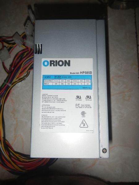 power supply 585 watt Orion