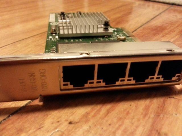 Quad Port PCIe Gigabit Ethernet NIC networking card