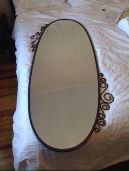 Ikea oval mirror